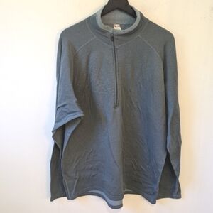 Patagonia Grey Men's Regulator Half Zip Fleece Lined Active Pullover Layer